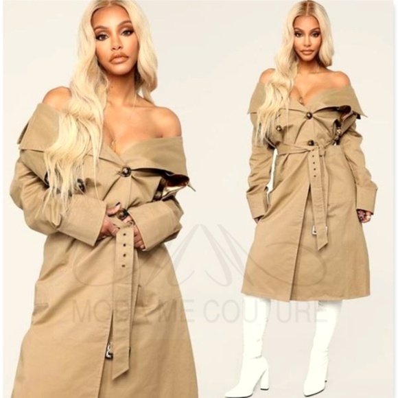 MODA ME COUTURE Jackets & Blazers - ALEX Trench Coat